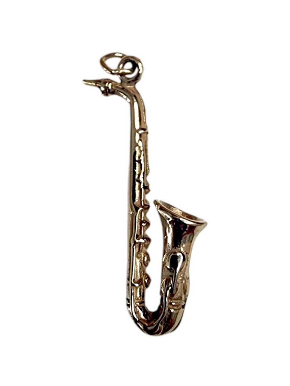 14k Yellow Gold Saxophone Charm #25544